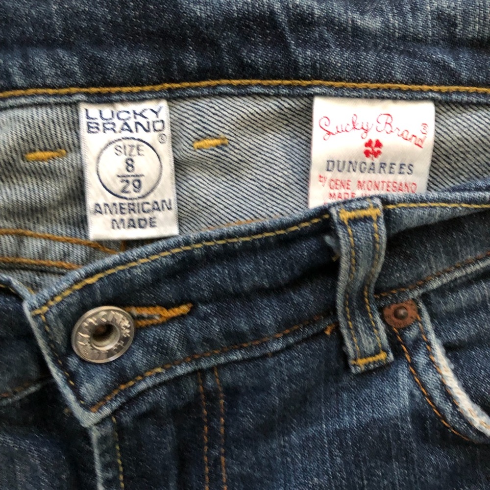 ❗️SOLD❗️LUCKY BRAND ‘Sundown’ High Rise Straight Leg Jeans Size 29 - Picture 4 of 4